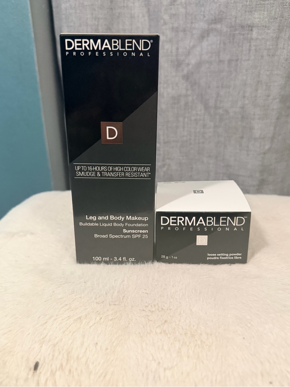 Dermablend Professional Leg & Body Foundation and Loose Setting Powder